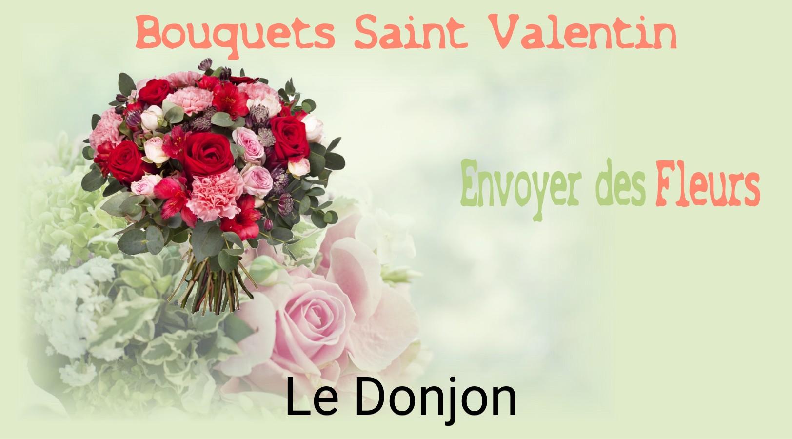 Roses de Saint-Valentin livrées à Le Donjon